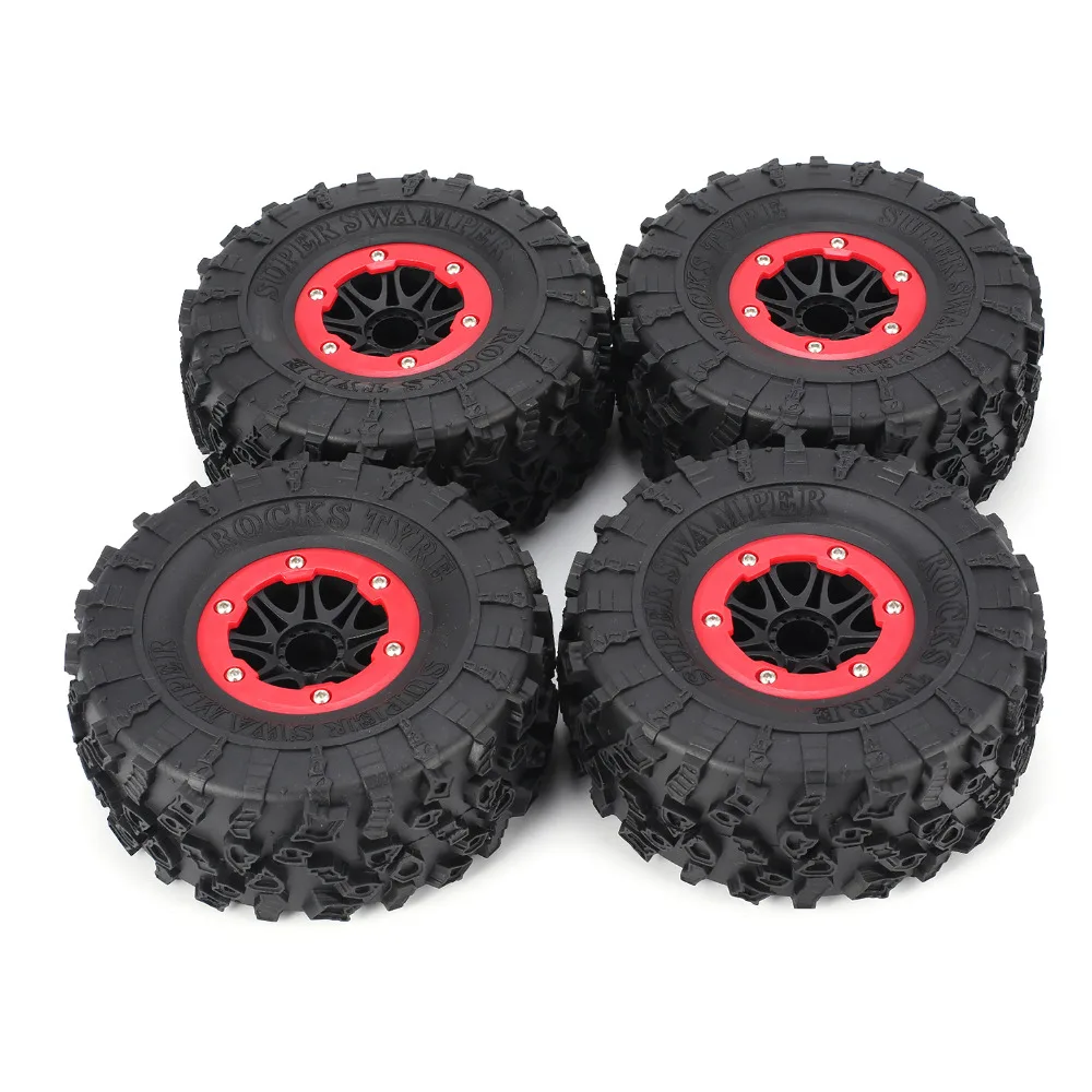 AX-4021E 132mm 2.2inch Rim Rubber Tyre Wheel Set RC Car Tires for Axial SCX10 RC4WD D90 1/10 RC Rock Crawler Car
AX-4021E 132mm 2.2inch Rim Rubber Tyre Wheel Set RC Car Tires for Axial SCX10 RC4WD D90 1/10 RC Rock Crawler Car