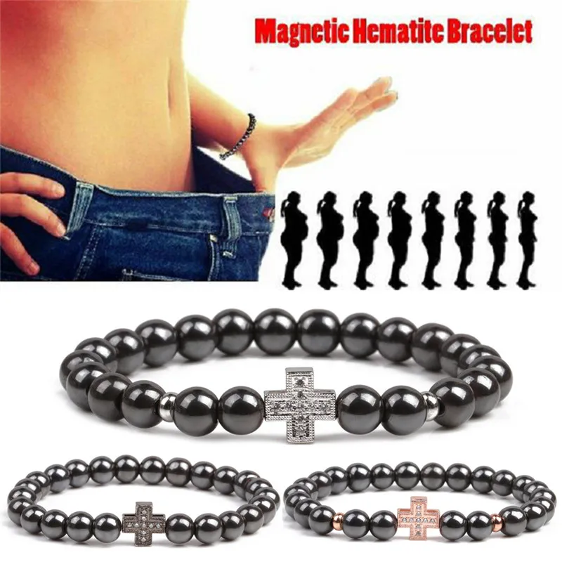 Cross Sport Fitness Hematite Bracelet For Men Women Weight Loss Charm Magnetic Health Bracelet Fashion Jewelry Face Lift Tools
Cross Sport Fitness Hematite Bracelet For Men Women Weight Loss Charm Magnetic Health Bracelet Fashion Jewelry Face Lift Tools
