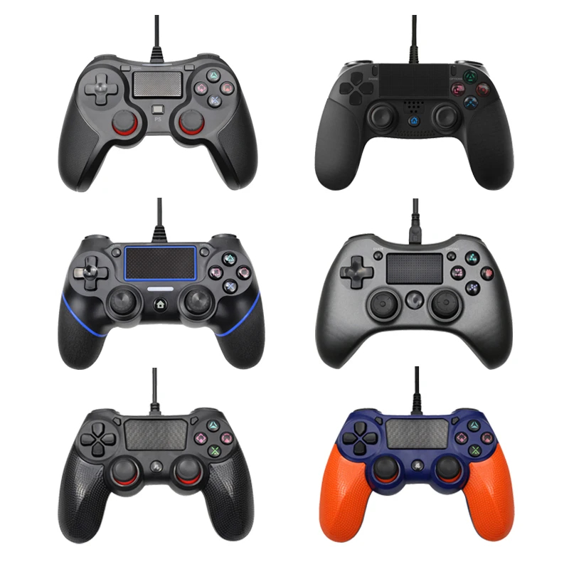 Wired Controller For PS4 Console Joystick For PlayStation 4 For Dualshock 4 Gamepad Control For PS3 PC Win7/8/10
Wired Controller For PS4 Console Joystick For PlayStation 4 For Dualshock 4 Gamepad Control For PS3 PC Win7/8/10