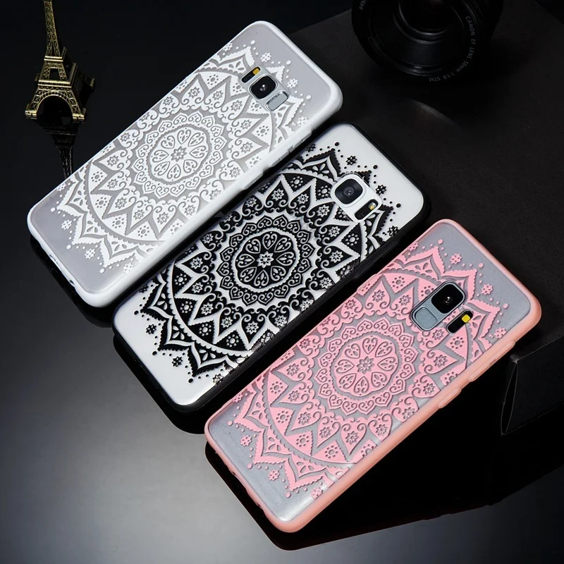 Sexy Floral Phone Case for Samsung Galaxy S6 S7 S8 S9 Edge Plus Note 8 9 Lace Mandala Flower Hard PC + TPU Cases Back Cover S9+
Sexy Floral Phone Case for Samsung Galaxy S6 S7 S8 S9 Edge Plus Note 8 9 Lace Mandala Flower Hard PC + TPU Cases Back Cover S9+