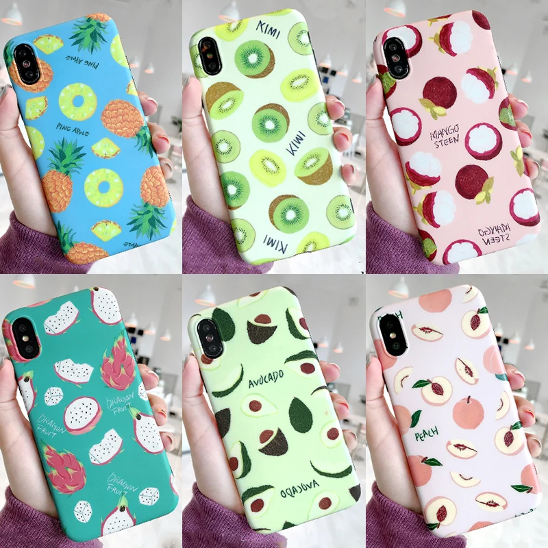 LOVECOM Cute Summer Fruits Phone Cases For iPhone XS Max XR 6 6S 7 8 Plus X XS Soft IMD Protective Phone Back Cover Cases Gifts
LOVECOM Cute Summer Fruits Phone Cases For iPhone XS Max XR 6 6S 7 8 Plus X XS Soft IMD Protective Phone Back Cover Cases Gifts