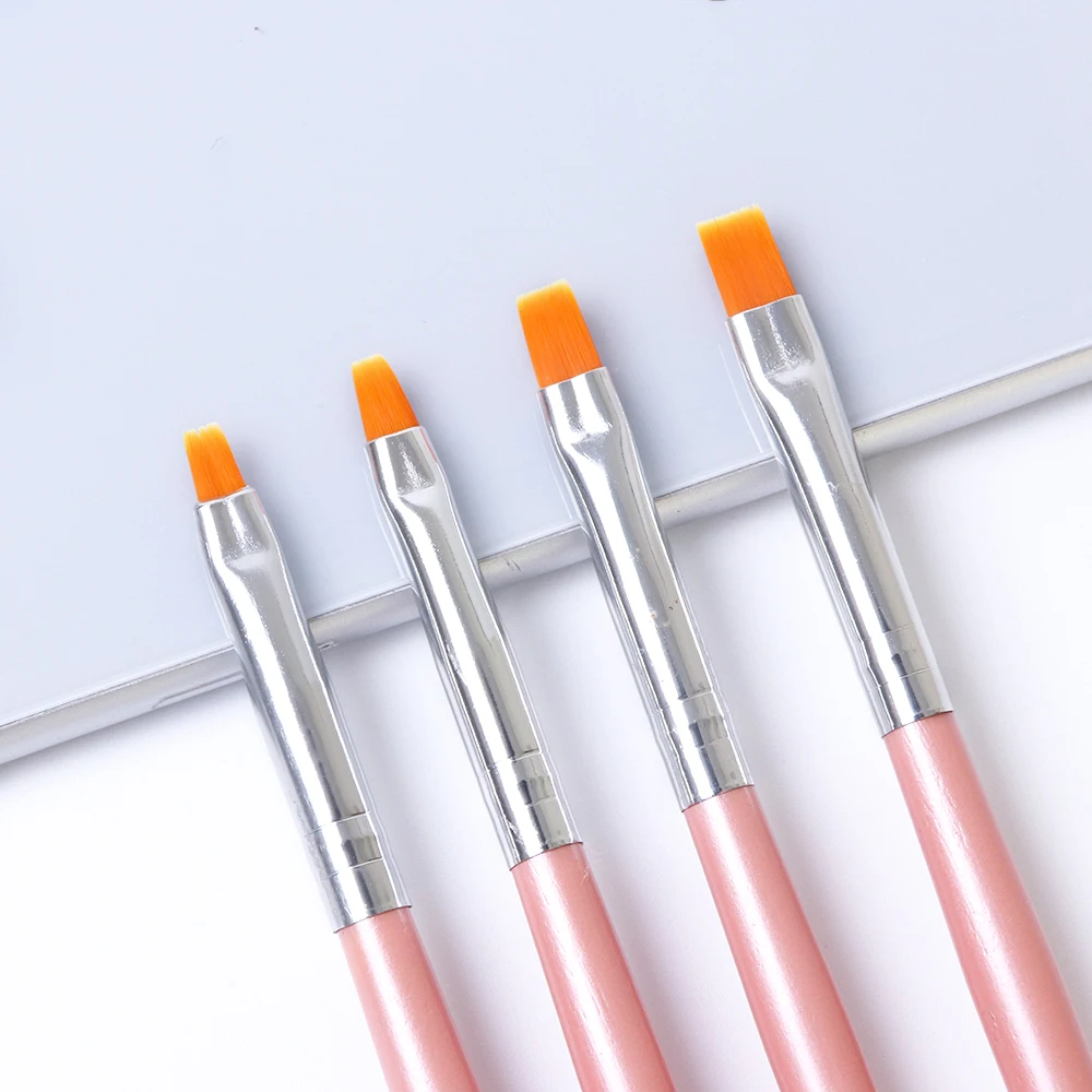 4pcs/set Nail Art Pen UV Gel Polish Painting Drawing Dotting Brush Acrylic Pink Handle Set Manicure Pedicure Nail Tool LAH023
4pcs/set Nail Art Pen UV Gel Polish Painting Drawing Dotting Brush Acrylic Pink Handle Set Manicure Pedicure Nail Tool LAH023