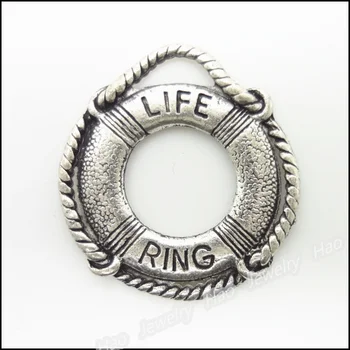 80pcs Vintage Charms Lifebuoy Pendant Tibetan silver Zinc Alloy Fit Bracelet Necklace DIY Metal Jewelry Findings
80pcs Vintage Charms Lifebuoy Pendant Tibetan silver Zinc Alloy Fit Bracelet Necklace DIY Metal Jewelry Findings