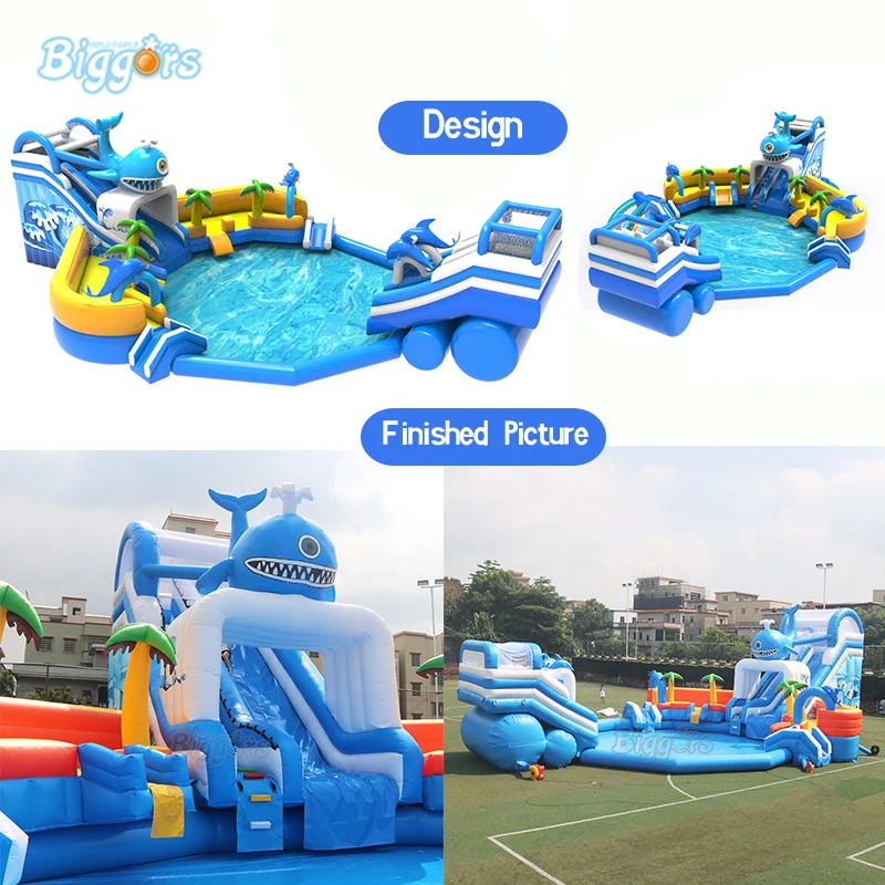 Commercial Inflatable Water Park Inflatable Slide And Pool Outdoor Amusement Park With Blowers
Commercial Inflatable Water Park Inflatable Slide And Pool Outdoor Amusement Park With Blowers