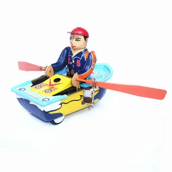 Adult Collection Retro Wind up toy Metal Tin The Boating robot Mechanical toy Clockwork toy figures model kids christmas gift
Adult Collection Retro Wind up toy Metal Tin The Boating robot Mechanical toy Clockwork toy figures model kids christmas gift