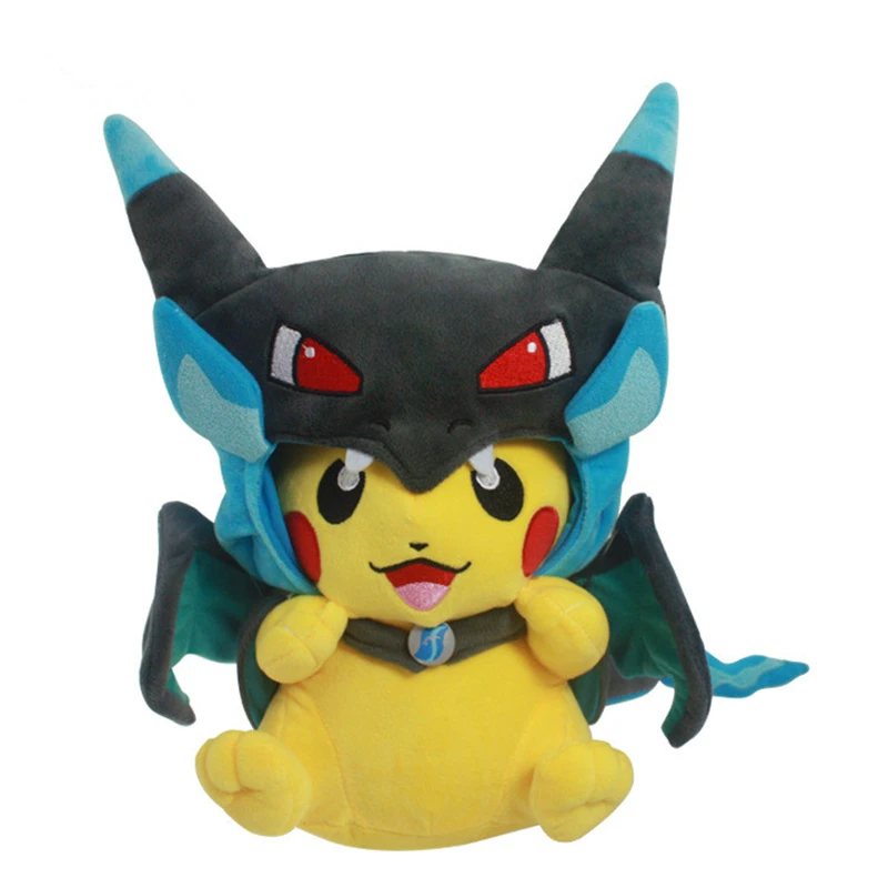 24cm Pikachu Charmander Cosplay Plush Toys Cute Fashion Cartoon x version trumpet Stuffed Animals Soft dolls
24cm Pikachu Charmander Cosplay Plush Toys Cute Fashion Cartoon x version trumpet Stuffed Animals Soft dolls