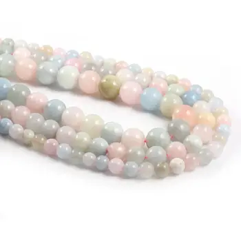 LE SKY Natural Stone Beads Morgan 6/8/10 mm Fashion Jewelry Loose Stone Beads for Jewelry Making DIY Bracelet Necklace
LE SKY Natural Stone Beads Morgan 6/8/10 mm Fashion Jewelry Loose Stone Beads for Jewelry Making DIY Bracelet Necklace