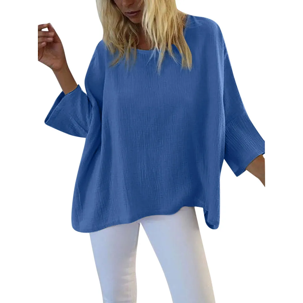 plus size top solid boho clothing work blouse Loose style womens shirts new fashion shirt woman blouse et chemisier femme
plus size top solid boho clothing work blouse Loose style womens shirts new fashion shirt woman blouse et chemisier femme
