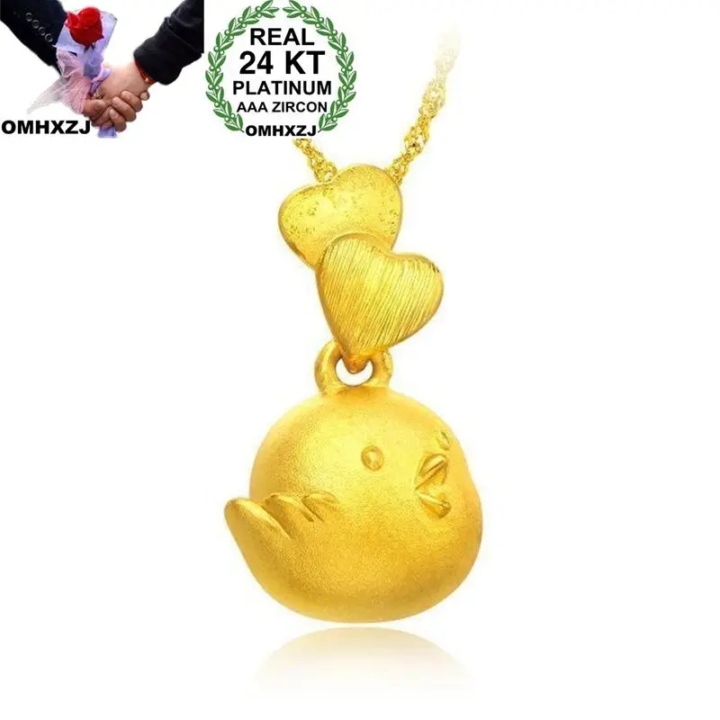 OMHXZJ Wholesale European Fashion Woman Man Party Wedding Gift Cock 24KT Yellow Gold Necklace Pendant Charm CA263
OMHXZJ Wholesale European Fashion Woman Man Party Wedding Gift Cock 24KT Yellow Gold Necklace Pendant Charm CA263