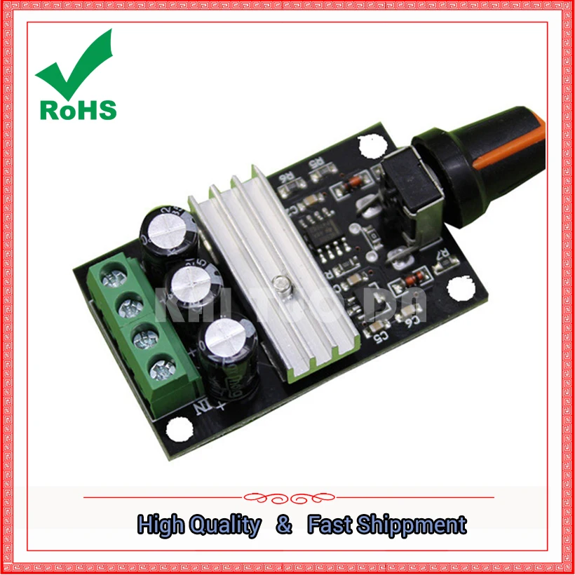 PWM регулятор двигателя пост. Тока 6V/12V/24V/28V 3A скорости платы модуля управления
