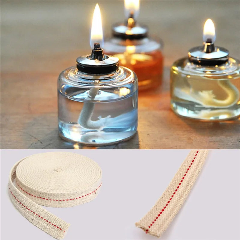 4.5Meters Width 2cm Premium Oil Lamp Mate Flat Cotton Oil Lantern Kerosene Lamp Wick Red Stitch Roll Candle Making Supplies
4.5Meters Width 2cm Premium Oil Lamp Mate Flat Cotton Oil Lantern Kerosene Lamp Wick Red Stitch Roll Candle Making Supplies