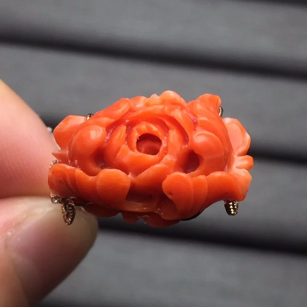 Fine Jewelry Real 18K Rose Gold Natural Red Precious Coral Taiwan Origin Gemstone Certificated Female Rings for Women Fine Rings
Fine Jewelry Real 18K Rose Gold Natural Red Precious Coral Taiwan Origin Gemstone Certificated Female Rings for Women Fine Rings