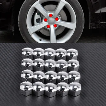DWCX 20pcs 17mm Hexagon Silver Wheel Lug Bolt Center Nut Covers Caps 321601173A for Audi A4 Volkswagen Jetta Golf Skoda
DWCX 20pcs 17mm Hexagon Silver Wheel Lug Bolt Center Nut Covers Caps 321601173A for Audi A4 Volkswagen Jetta Golf Skoda
