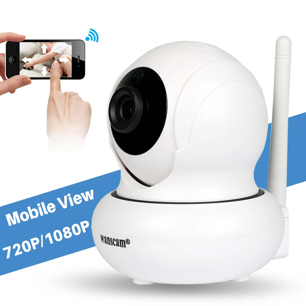 New Arrive Wanscam Mini 720P 1080P PTZ P2P Onvif Wireless IP Camera Night Vision Two Way Audio Indoor Home Security wifi Camera
New Arrive Wanscam Mini 720P 1080P PTZ P2P Onvif Wireless IP Camera Night Vision Two Way Audio Indoor Home Security wifi Camera