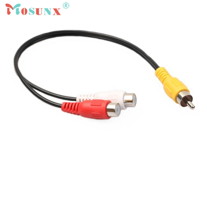 Audio Cable Top Quality RCA Phono Y Splitter Cable 2 Female To Male Audio Lead Adapter Connector Dropshipping 17July18
Audio Cable Top Quality RCA Phono Y Splitter Cable 2 Female To Male Audio Lead Adapter Connector Dropshipping 17July18