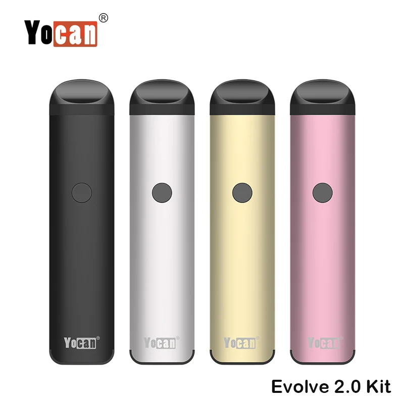 Original Yocan Evolve 2.0 Kit Evolve 2.0 Pod Vape With 650mah and Ceramic Coil Quartz Dual Coil Electronic Cigarettes Vaporizor
Original Yocan Evolve 2.0 Kit Evolve 2.0 Pod Vape With 650mah and Ceramic Coil Quartz Dual Coil Electronic Cigarettes Vaporizor