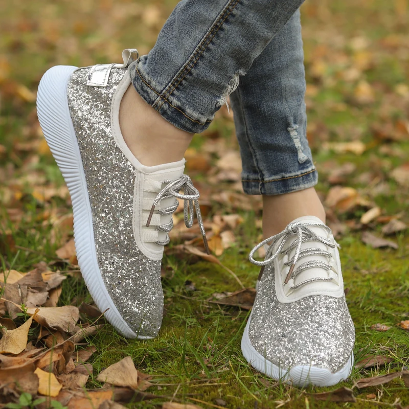 SAILING LU Platform Flats 9 Women Sneakers Silver Bling Loafers Candy Color Breathable Lace-up Walking Flat Shoes 10 XWD7710
SAILING LU Platform Flats 9 Women Sneakers Silver Bling Loafers Candy Color Breathable Lace-up Walking Flat Shoes 10 XWD7710