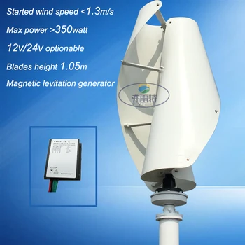 Helix wind turbine VAWT vertical wind power generator noise horizontal yacht wind turbine 300w 12V/24VAC / by FeDex
Helix wind turbine VAWT vertical wind power generator noise horizontal yacht wind turbine 300w 12V/24VAC / by FeDex