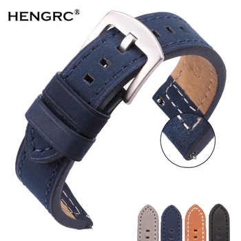 Cowhide Watchbands 18 20 22 24mm Women Men Quick Release For Samsung Gear S3 Genuine Leather Vintage Watch Band Strap
Cowhide Watchbands 18 20 22 24mm Women Men Quick Release For Samsung Gear S3 Genuine Leather Vintage Watch Band Strap