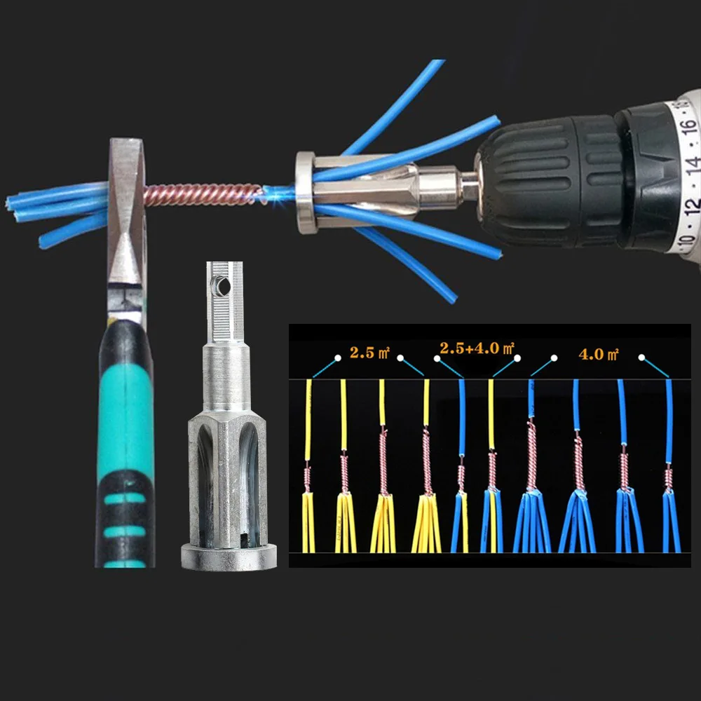 1 Pcs Wire Stripping Artifact Automatic Tool Twist Line Durable for Electrician --M25
1 Pcs Wire Stripping Artifact Automatic Tool Twist Line Durable for Electrician --M25