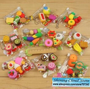 Free ship!20 bag!Cartoon PVC bag simulation eraser/food /tool/animal erasers/10model for choice
Free ship!20 bag!Cartoon PVC bag simulation eraser/food /tool/animal erasers/10model for choice