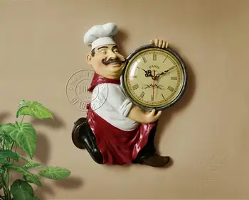 2019 European-style Garden Resin Clock Fashion Creative Personalized Chef Art Wall Living Room Bedroom Kitchen New
2019 European-style Garden Resin Clock Fashion Creative Personalized Chef Art Wall Living Room Bedroom Kitchen New