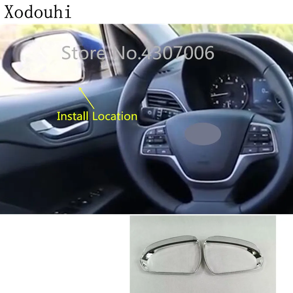 car rear rearview glass Mirror Rain eyebrow Shield Sun Visor cover ABS cover 2pcs for Hyundai Solaris Accent 2017 2018 2019
car rear rearview glass Mirror Rain eyebrow Shield Sun Visor cover ABS cover 2pcs for Hyundai Solaris Accent 2017 2018 2019