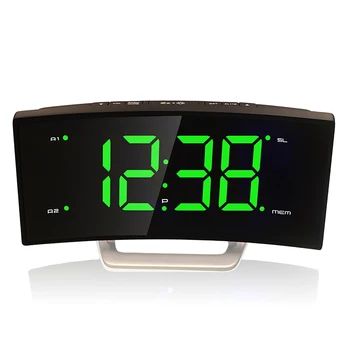 2017 New Radio Fashion LED Arc Alarm Clock Radio Electronic Personality Luminous To Sleep Charging Display Desk Watch Gadgets
2017 New Radio Fashion LED Arc Alarm Clock Radio Electronic Personality Luminous To Sleep Charging Display Desk Watch Gadgets