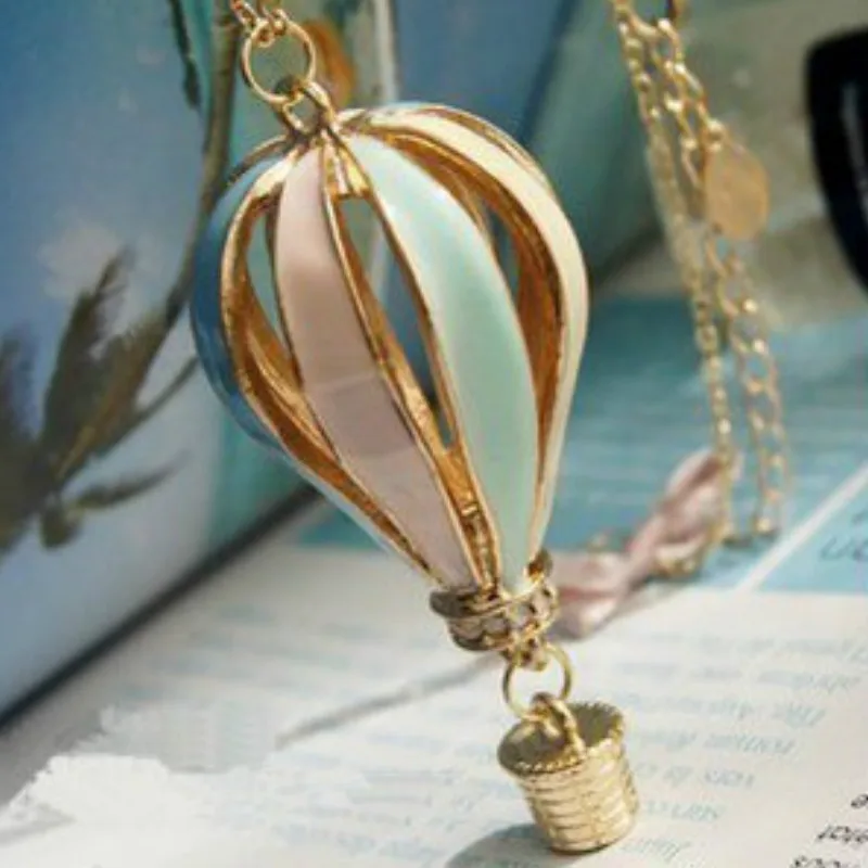 Specials @ European And American Jewelry Colorful Hot Air Balloon Necklace Wholesale Parents Dream
Specials @ European And American Jewelry Colorful Hot Air Balloon Necklace Wholesale Parents Dream