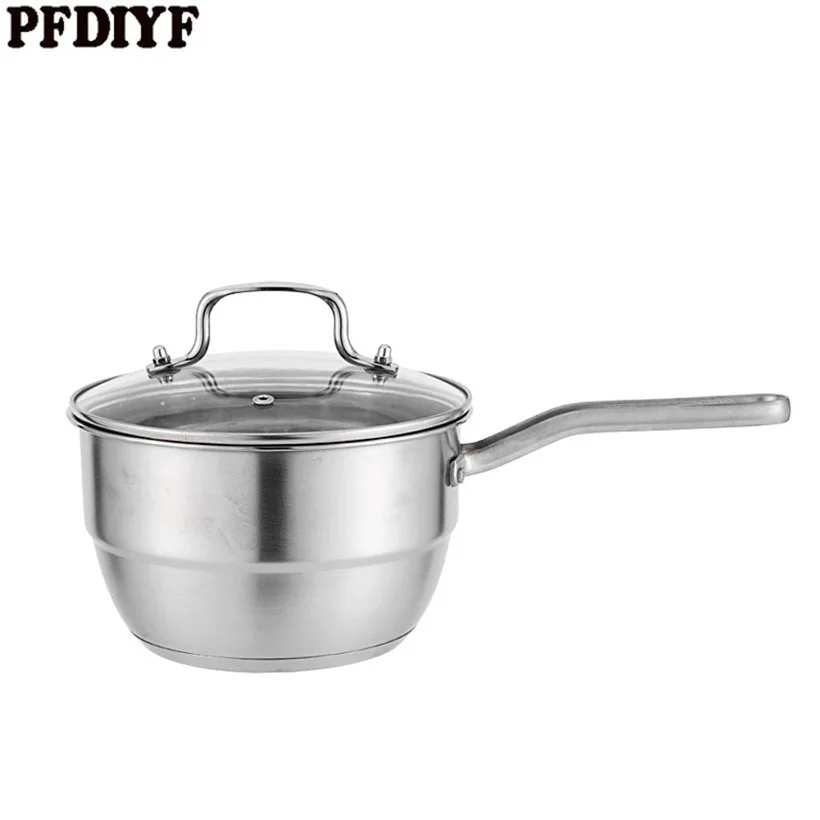 18cm Double-layer non-stick Soup Milk Pan Multi-purpose Boiler Hot Pot With A Steamer Composite Stainless Steel Vacuum Pot
18cm Double-layer non-stick Soup Milk Pan Multi-purpose Boiler Hot Pot With A Steamer Composite Stainless Steel Vacuum Pot