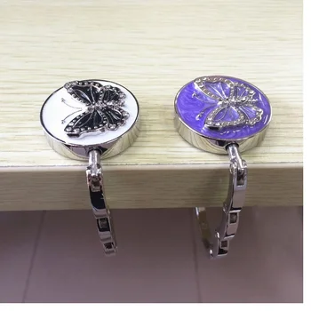 50pcs NEW Gift butterfly folding Handbag Bag Hook Alloy Fashion Crystal Rhinestone bag Hanger Hook Holder Gift WA2074
50pcs NEW Gift butterfly folding Handbag Bag Hook Alloy Fashion Crystal Rhinestone bag Hanger Hook Holder Gift WA2074