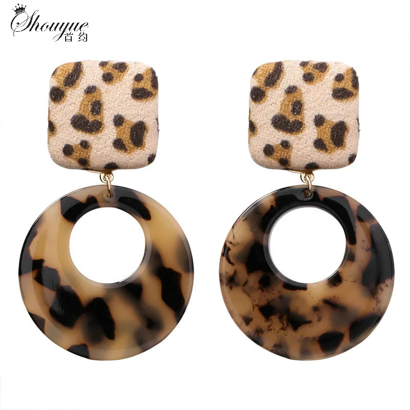Fashion Tortoiseshell Broncos Simple Leopard Print Earrings For Women Charm Round Circle Stud Earring Pendientes Gifts brincos
Fashion Tortoiseshell Broncos Simple Leopard Print Earrings For Women Charm Round Circle Stud Earring Pendientes Gifts brincos