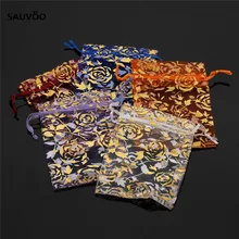 25pcs/set 7x9cm/9x12cm Gold Rose Flower Jewelry Organza Bags Mixed Colors Drawable Silk Bags Wedding Gift Bags & Pouches F1741
25pcs/set 7x9cm/9x12cm Gold Rose Flower Jewelry Organza Bags Mixed Colors Drawable Silk Bags Wedding Gift Bags & Pouches F1741