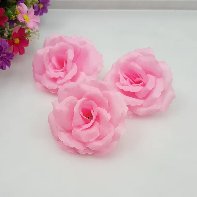 10PCS 8CM Light Pink Color Artificial Rose Silk Flower Heads DIY Wedding Home Decoration Festive Party Supplies Can Mix Color
10PCS 8CM Light Pink Color Artificial Rose Silk Flower Heads DIY Wedding Home Decoration Festive Party Supplies Can Mix Color