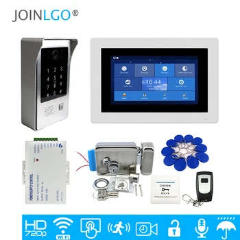 Free Shipping WIFI IP 7" Touch Screen LCD Video Intercom Door Phone Record Kit Code Keypad IC Waterproof Camera Electric Lock
Free Shipping WIFI IP 7" Touch Screen LCD Video Intercom Door Phone Record Kit Code Keypad IC Waterproof Camera Electric Lock