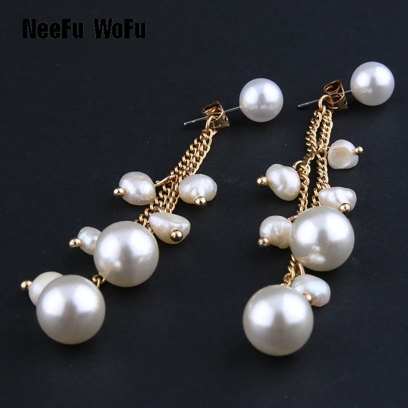 Drop Earring Bohemian long Grape earrings Natural pearl Grape string manual Fashion Big Ear Drops Copper Charm Earrings
Drop Earring Bohemian long Grape earrings Natural pearl Grape string manual Fashion Big Ear Drops Copper Charm Earrings