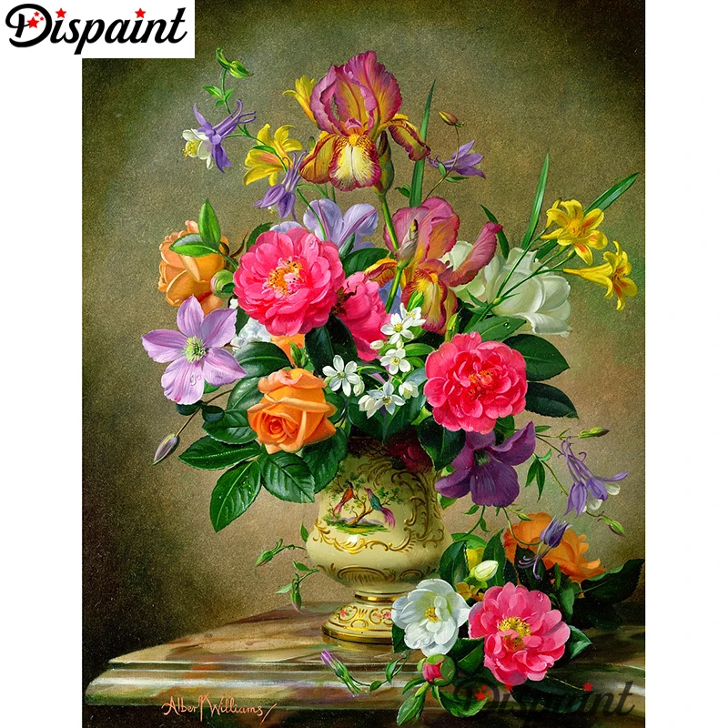 Dispaint Full Square/Round Drill 5D DIY Diamond Painting "Flower landscape" 3D Embroidery Cross Stitch Home Decor Gift A10078
Dispaint Full Square/Round Drill 5D DIY Diamond Painting "Flower landscape" 3D Embroidery Cross Stitch Home Decor Gift A10078