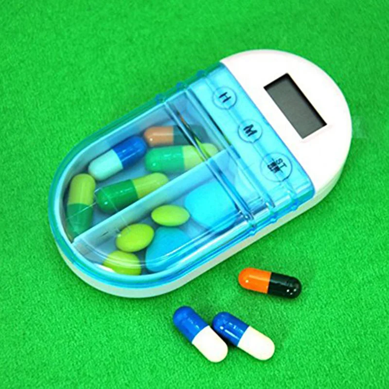 Intelligent Electronic Timing Pill Case Portable Plastic Storage Box Alarm Timer Pills Reminder Storage Boxes Medicine Container
Intelligent Electronic Timing Pill Case Portable Plastic Storage Box Alarm Timer Pills Reminder Storage Boxes Medicine Container