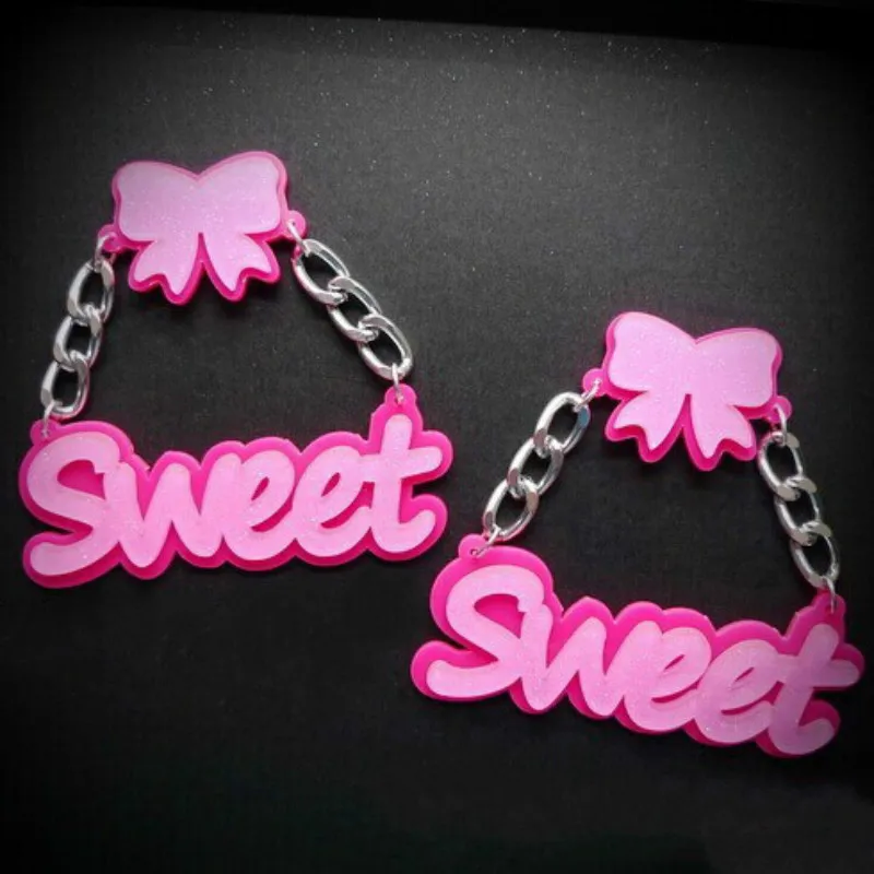 Hiphop Pearl Acrylic Earrings for Women Fashion Geometric Round Sweet Butterfly Hot Pink Letter Earrings 2019 Oorbellen Mujer
Hiphop Pearl Acrylic Earrings for Women Fashion Geometric Round Sweet Butterfly Hot Pink Letter Earrings 2019 Oorbellen Mujer