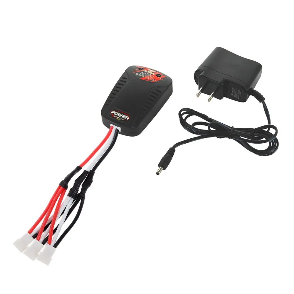 EBOYU(TM) 3 In 1 7.4V Li-polymer Fast Charging Battery Charger with Converting Cables for Syma X8C/X8W/X8G Quadcopter Drones
EBOYU(TM) 3 In 1 7.4V Li-polymer Fast Charging Battery Charger with Converting Cables for Syma X8C/X8W/X8G Quadcopter Drones