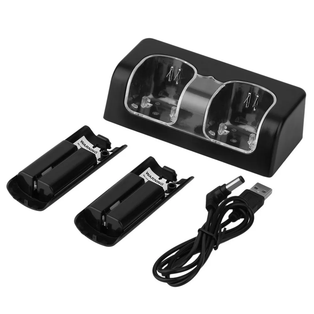 High Capacity 2x 2800mAh Rechargeable Battery Pack with Dual Charger Dock Stand Station for Wii Remote Control
High Capacity 2x 2800mAh Rechargeable Battery Pack with Dual Charger Dock Stand Station for Wii Remote Control