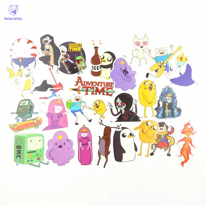 25Pcs/Lot American Drama Adventure Time Funny Anime Sticker Decal For Car Laptop Bicycle Notebook Waterproof Stickers
25Pcs/Lot American Drama Adventure Time Funny Anime Sticker Decal For Car Laptop Bicycle Notebook Waterproof Stickers