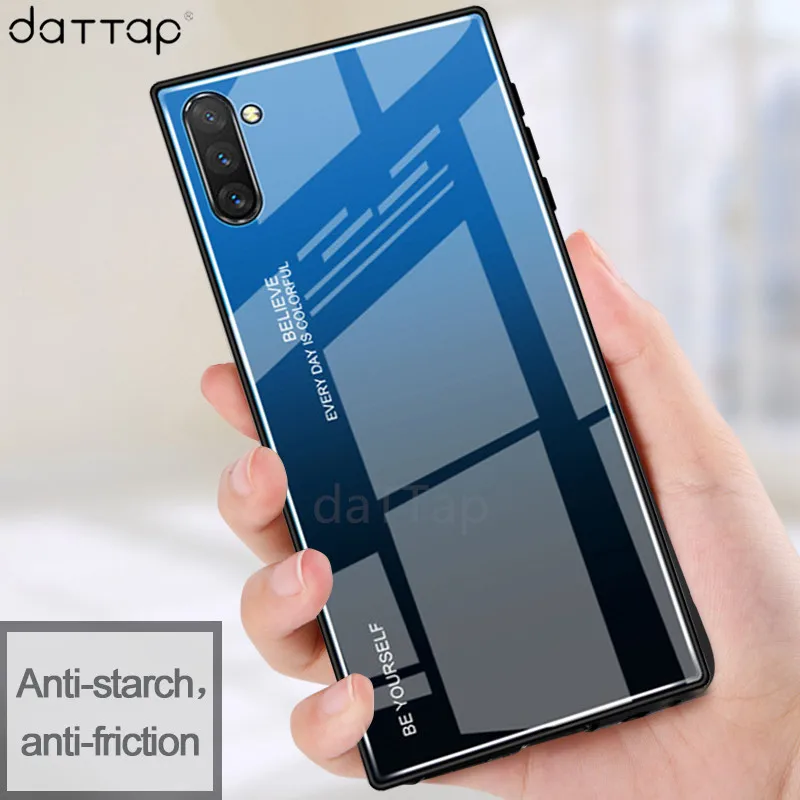 For Samsung Note 10 Plus Case Gradient Tempered Glass Soft Silicone Hard Glass Cover for Samsung Galaxy Note 10 10+ Note10 Case
For Samsung Note 10 Plus Case Gradient Tempered Glass Soft Silicone Hard Glass Cover for Samsung Galaxy Note 10 10+ Note10 Case