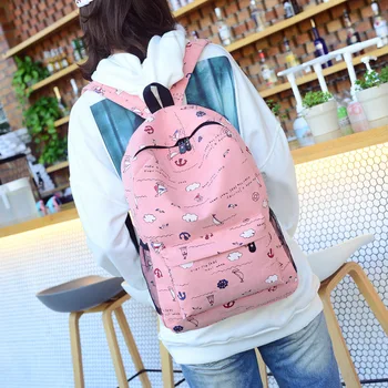 2019 Canvas School Backpacks Women School Bags For Teenagers Girl Laptop Backpack mochila feminina Students Satchel WBS621
2019 Canvas School Backpacks Women School Bags For Teenagers Girl Laptop Backpack mochila feminina Students Satchel WBS621