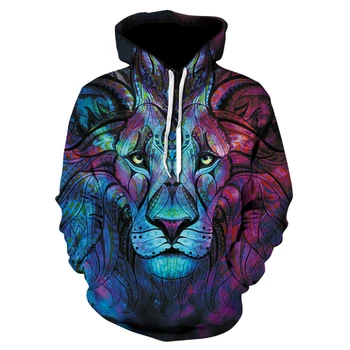 Lions head personalized 3D print hoodie for men and women casual sports suit fashion brand hoodie outerwear
Lions head personalized 3D print hoodie for men and women casual sports suit fashion brand hoodie outerwear