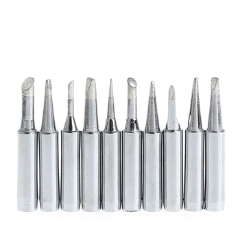 BENGU 10Pcs Silver Solder Screwdriver Iron Tip 900M-T for Hakko Soldering Rework Station Tool
BENGU 10Pcs Silver Solder Screwdriver Iron Tip 900M-T for Hakko Soldering Rework Station Tool
