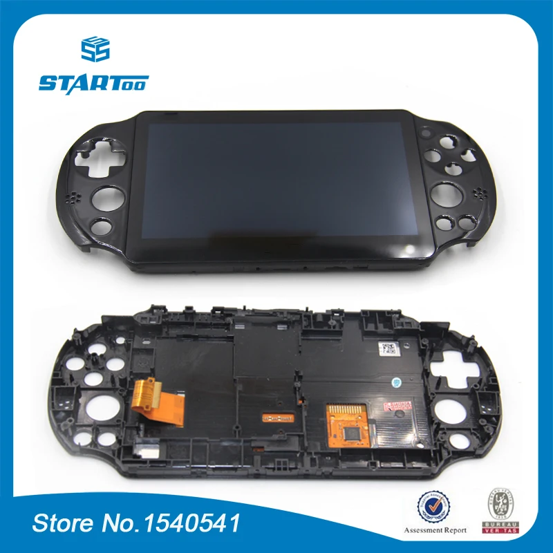 Original New Compatible for PS VITA PSV 2000 for PSVITA 2 2000 Display LCD Screen Touch Screen Digitizer Assembly with frame
Original New Compatible for PS VITA PSV 2000 for PSVITA 2 2000 Display LCD Screen Touch Screen Digitizer Assembly with frame