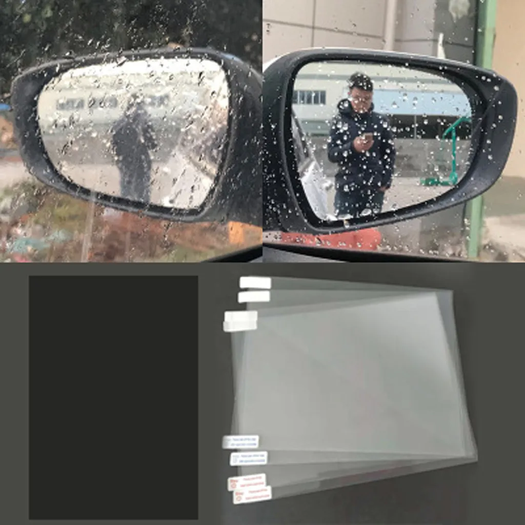 Car Anti Water Mist Film Anti Fog Rainproof Rearview Mirror Protective Film cay styling dropshipping
Car Anti Water Mist Film Anti Fog Rainproof Rearview Mirror Protective Film cay styling dropshipping