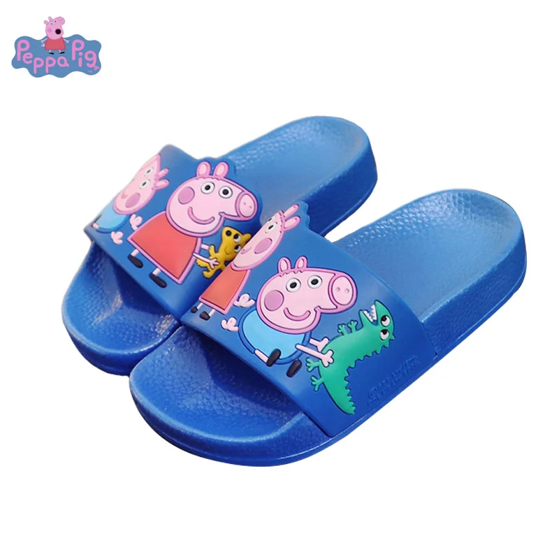 Genuine PEPPA PIG Toys Kids Cartoon Shoes 2019 Baby Indoor Summer Anti-Skid Slippers Boys Girls Peppa George Plush Toys Gift
Genuine PEPPA PIG Toys Kids Cartoon Shoes 2019 Baby Indoor Summer Anti-Skid Slippers Boys Girls Peppa George Plush Toys Gift