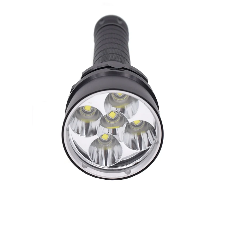 30W 10000Lm Underwater Diving 100m Flashlight 5x XM-L2 LED Flashlight L2 LED Dive Torch Waterproof Light Super Bright linternas
30W 10000Lm Underwater Diving 100m Flashlight 5x XM-L2 LED Flashlight L2 LED Dive Torch Waterproof Light Super Bright linternas